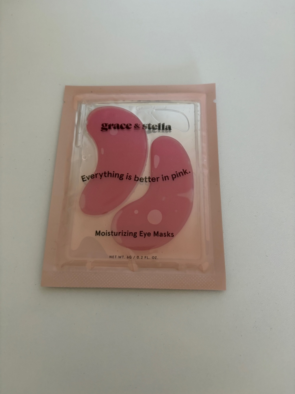 grace & stella Pink Moisturizing Eye Masks
